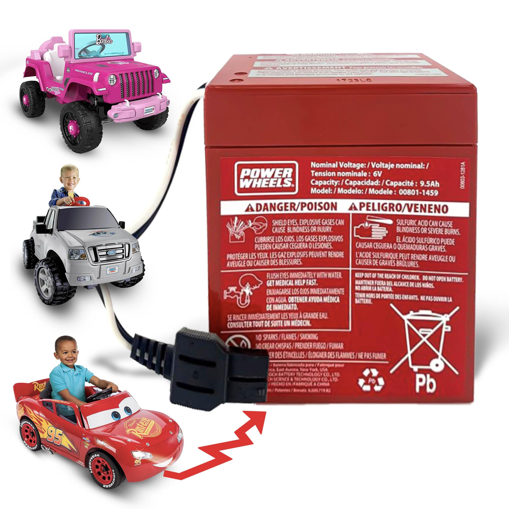 Impact Battery 6V Power Wheels Replacement