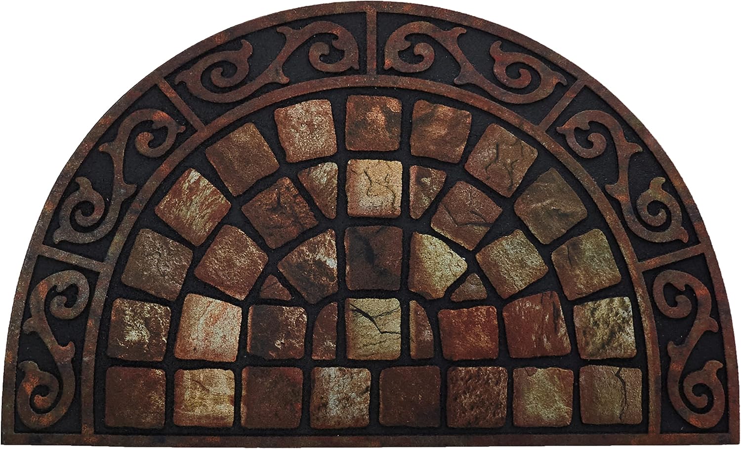 Apache Mills Masterpiece Roman Road Doormat, 22-Inch by 36-Inch