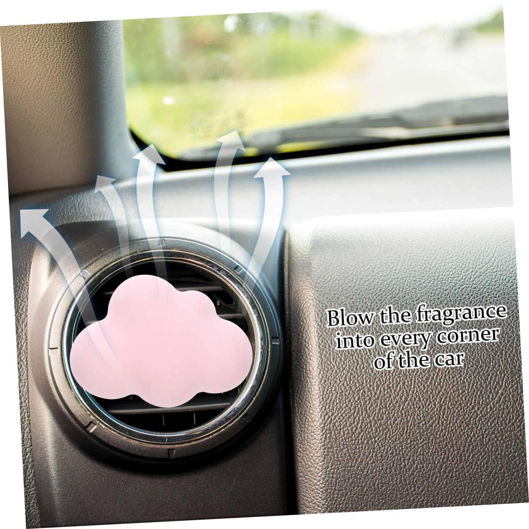 ULTECHNOVO 10 Stk Auto Parfüm Dekoration Diffusor Clips Armaturenbrett Zubehör Für Autoentlüftungen Entlüftungsklammern Auto-lüftungsdekor Luftauslass-erfrischer Aroma-clip
