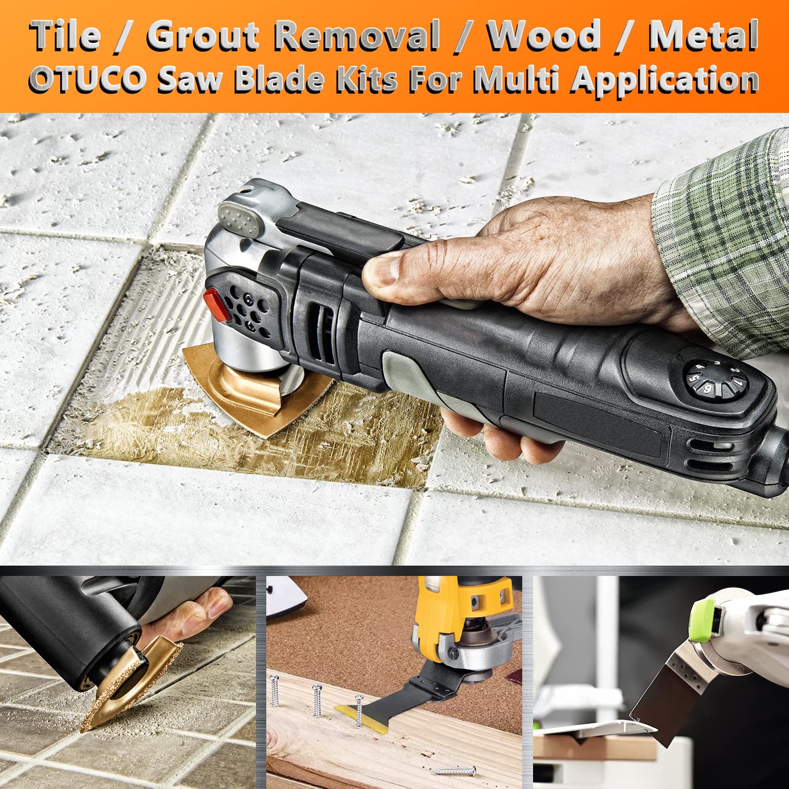 Power Oscillating Tool Blades