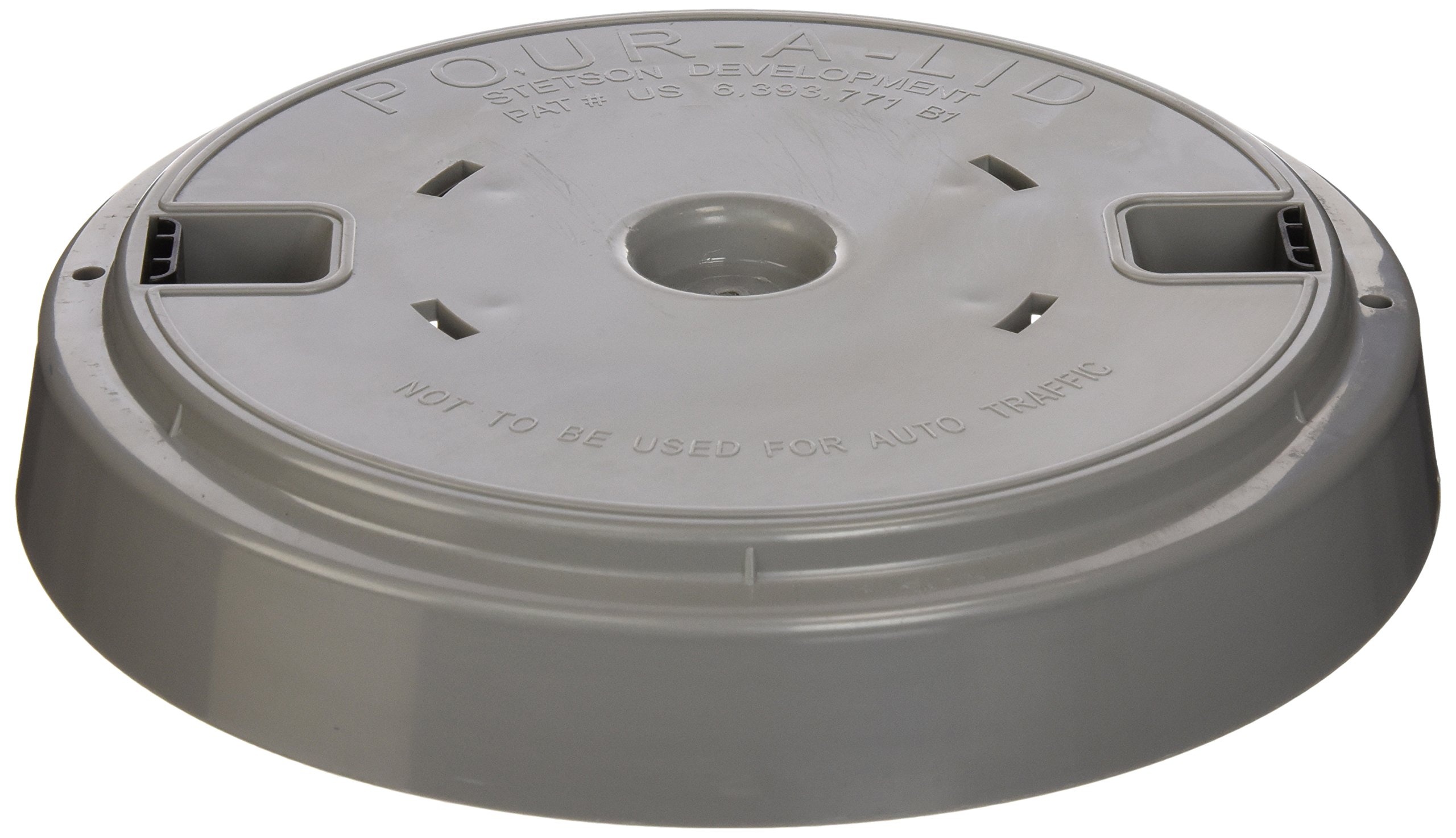 Stetson Development SDI 201 PAL G Cover and Ring 10-Inch, Grey