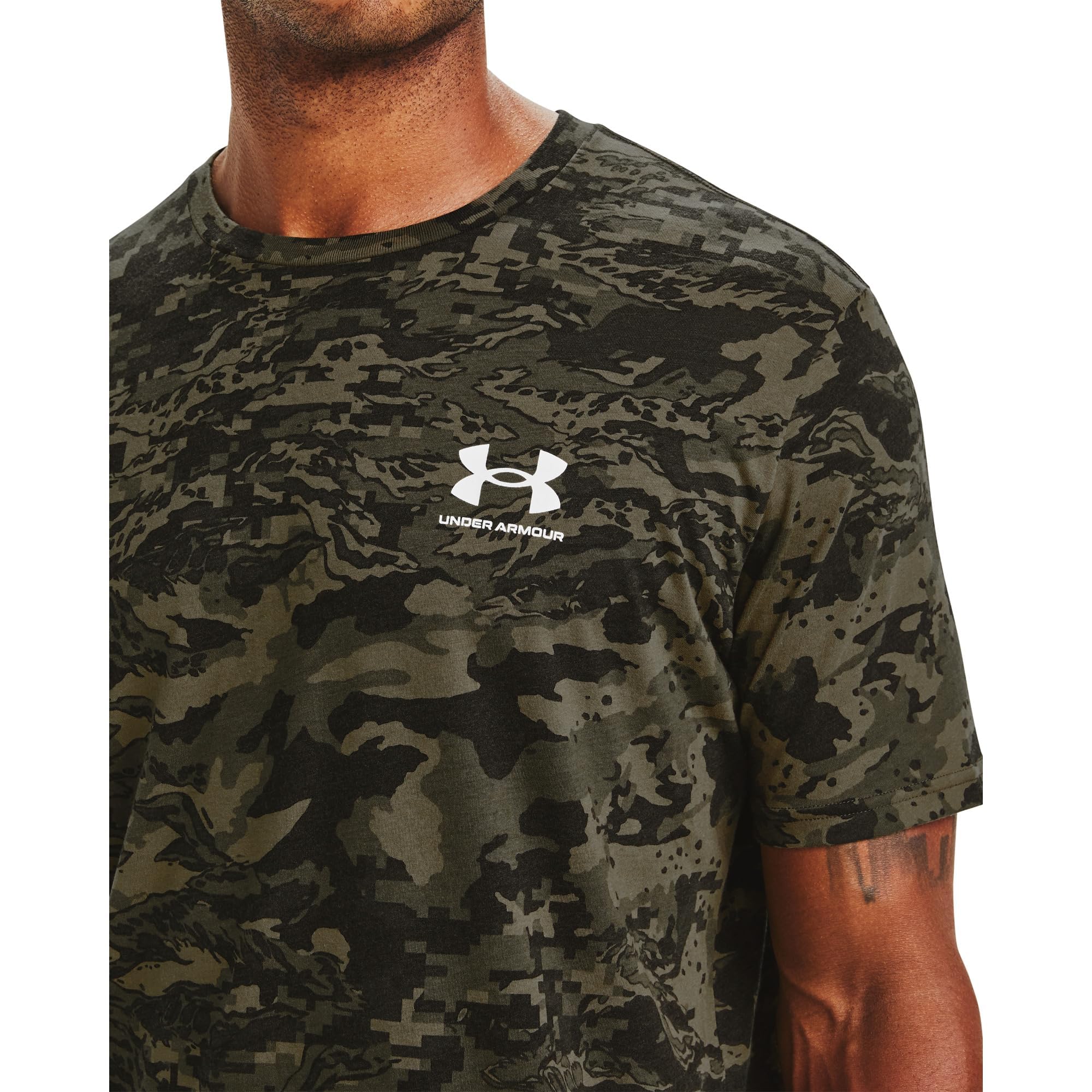 Under Armour ABC Camo Short-Sleeve T-Shirt Camiseta Hombre (Pack de 1)