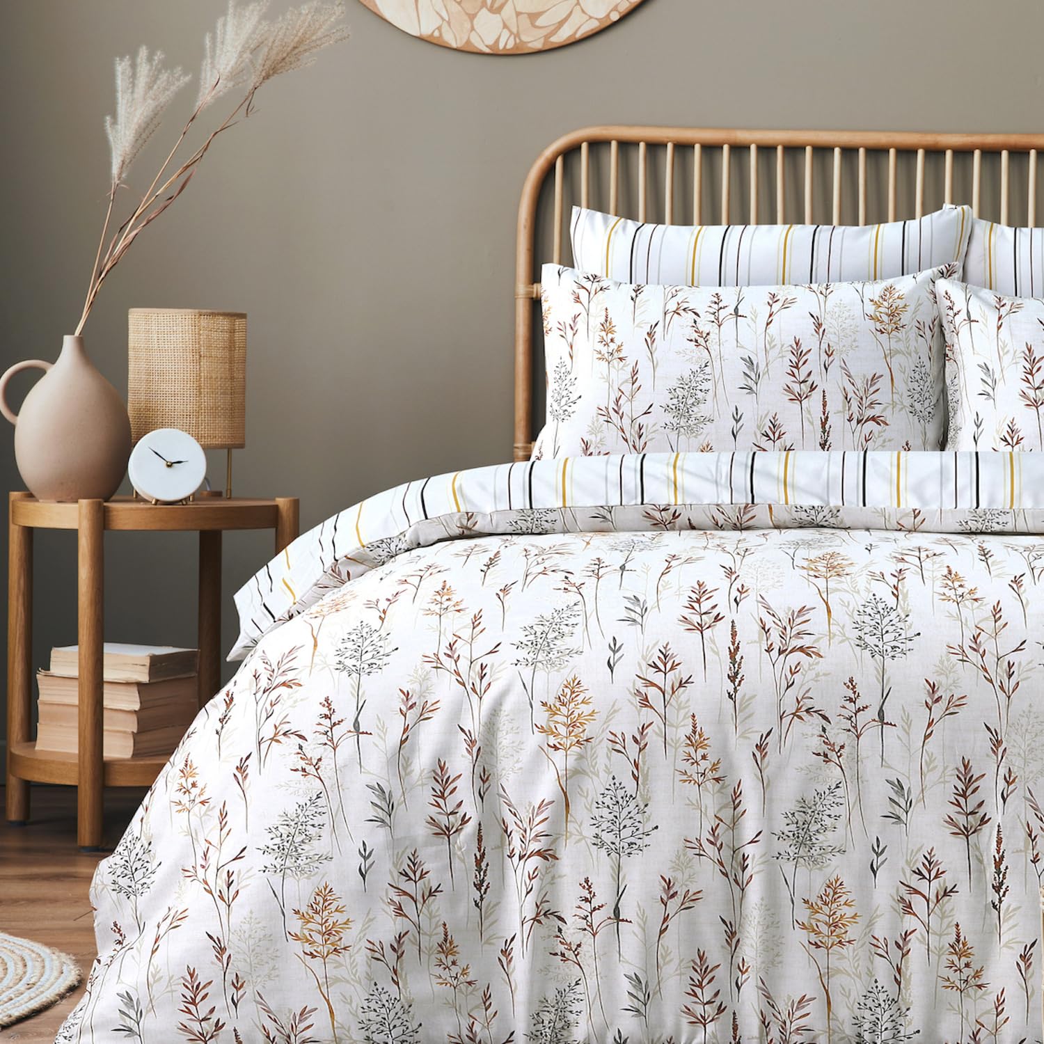 Linen Home King Size Duvet Cover Sets Premium Brushed Microfiber Kingsize Duvet Cover Sets Ultrasoft Hypoallergenic King Size Bedding Sets Reversible Quilt Cover Set With Button Closure