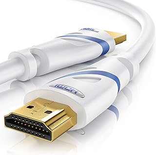 CSL - 8k HDMI Kabel 2.1 2m Meter - 8K @ 60Hz 4K @ 120Hz mit DSC - 48 Gbit/s - HDMI 2.1 2.0a 2.0b - 3D - Highspeed - HDTV -...