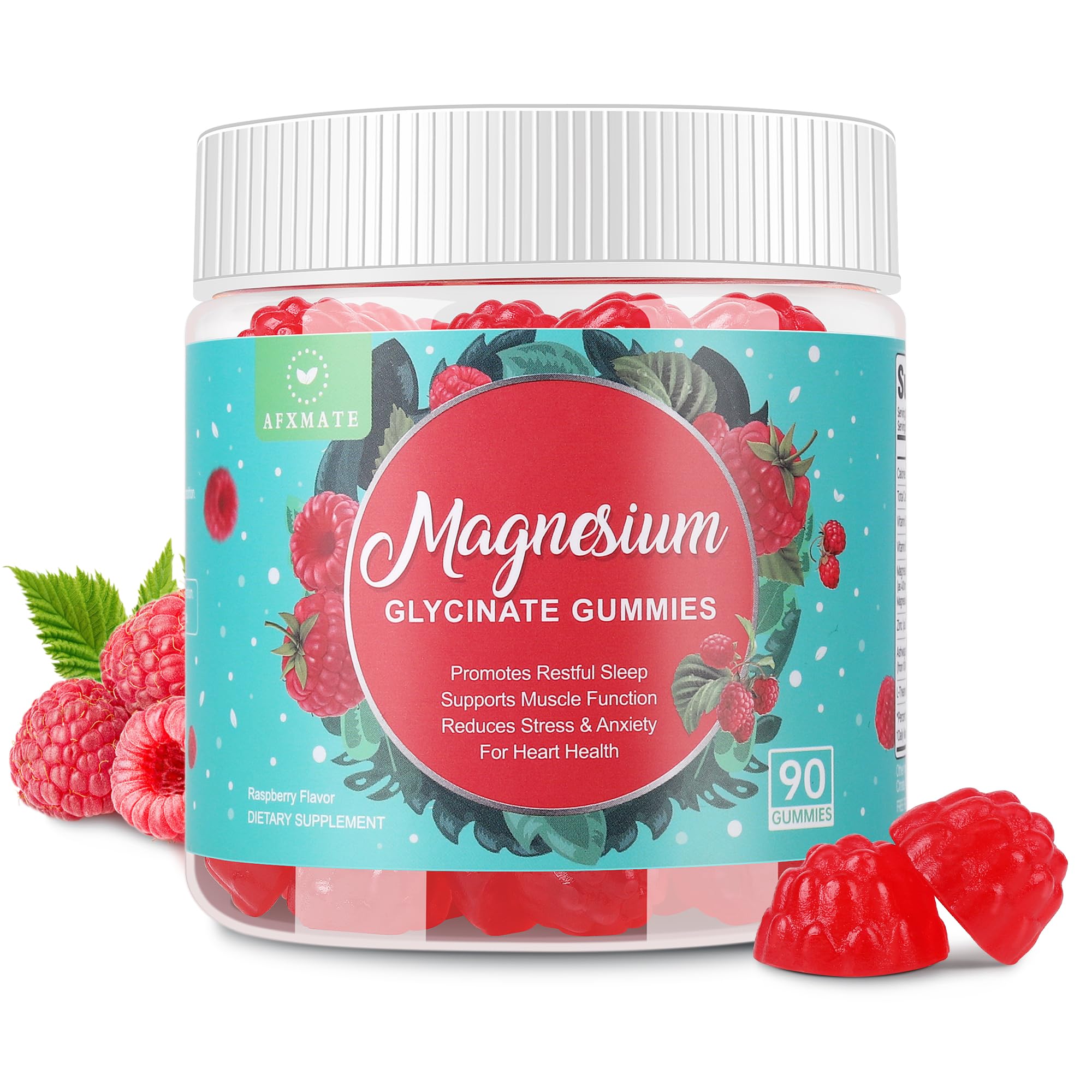 AFXMATE Magnesium Glycinate Gummies 400 mg