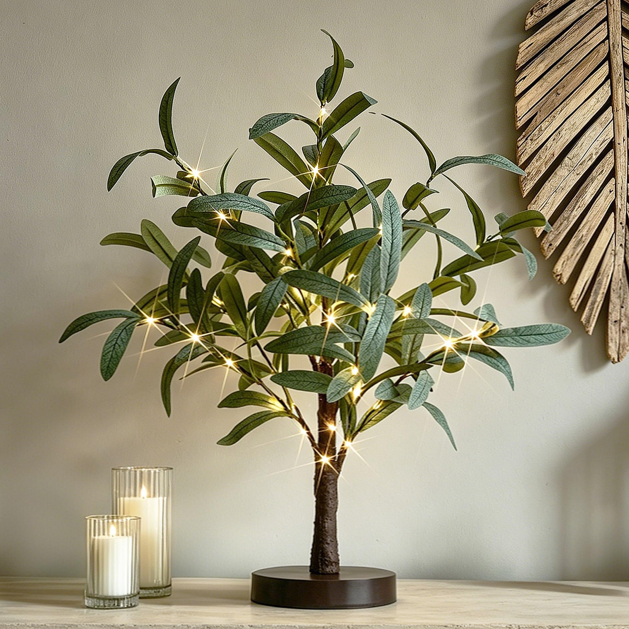Hairui Lighted Olive Tree