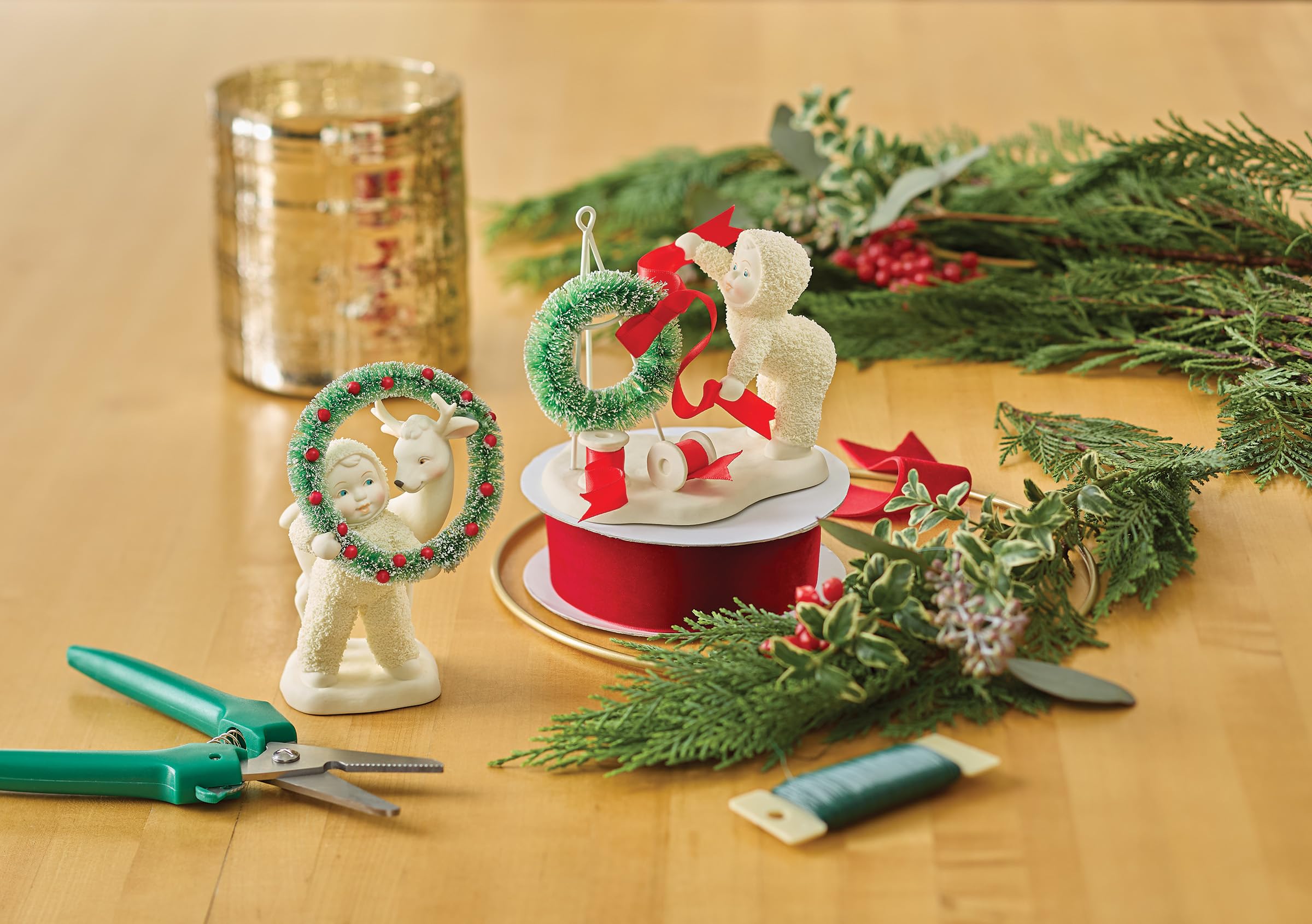 Amazon.com: Department 56 Snowbabies Christmas Jubilee Meet in The