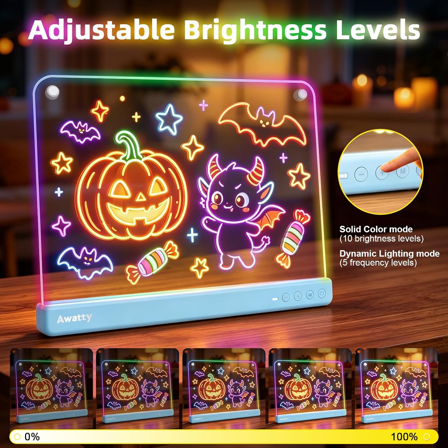 Awatty Led Drawing Board 16 Toys