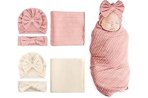 DRESHOW BQUBO Baby Receiving Blanket Must Haves