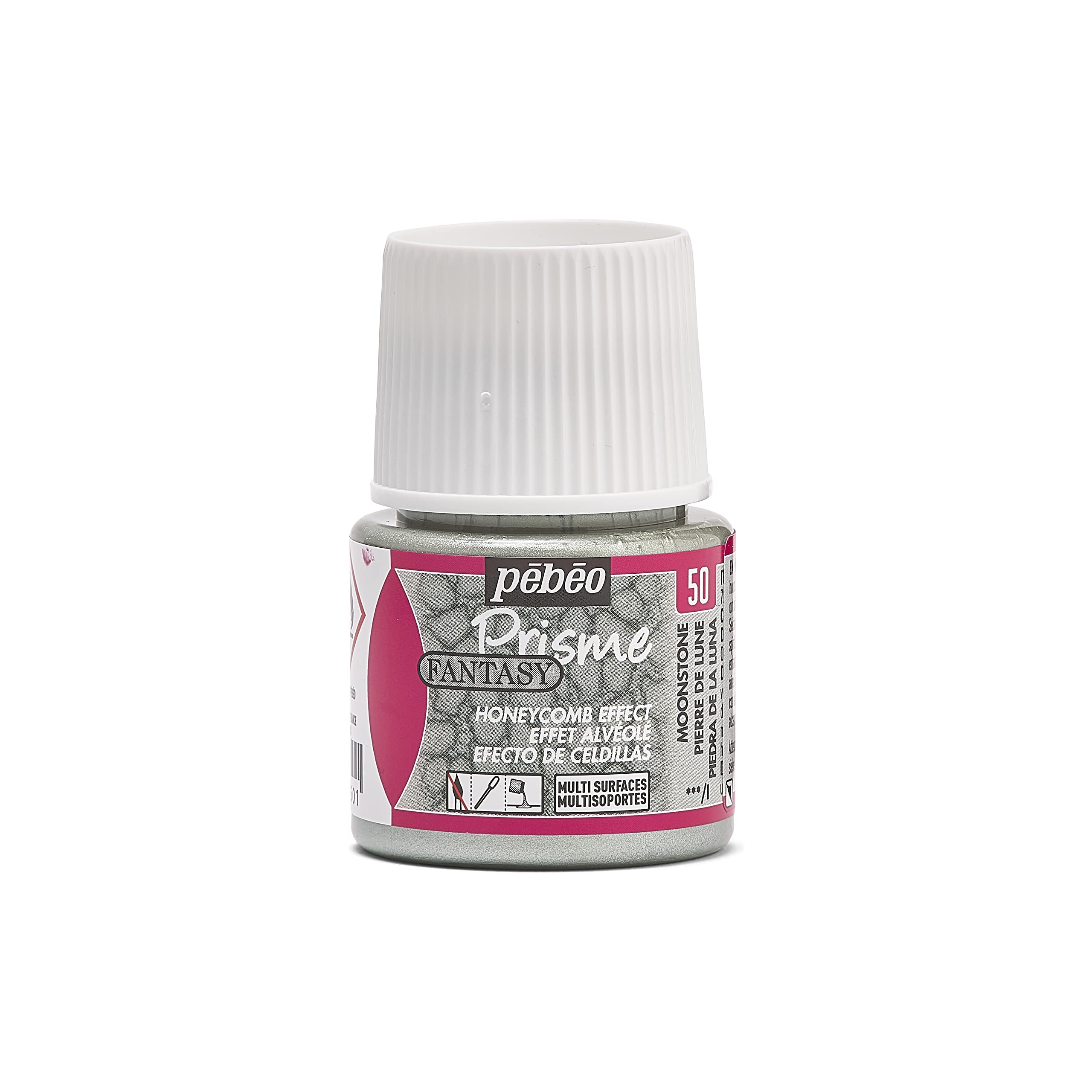 Pebeo Fantasy Prisme Paint Alkyd Oil-Based 45ml Moonstone Crafting Art