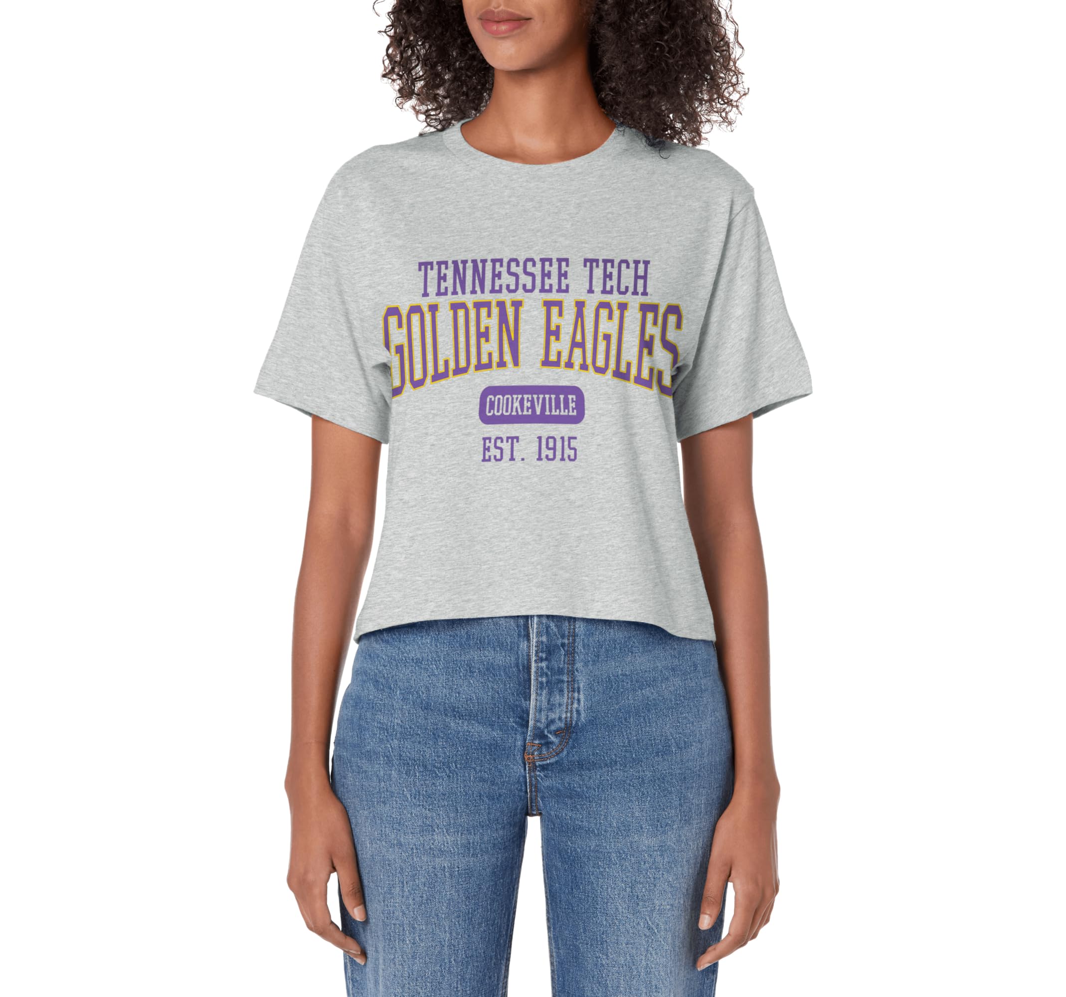 Tennessee Tech Golden Eagles Est. Date Women's Crop Top