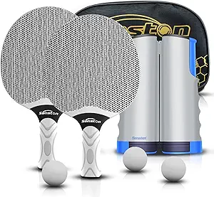 Senston Table Tennis Rackets Set, Professional Table Tennis Racket, Composite Rubber Ping Pong Paddle Set