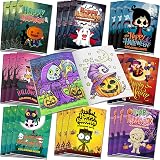 Elfew – 24 mini livres de coloriage Halloween