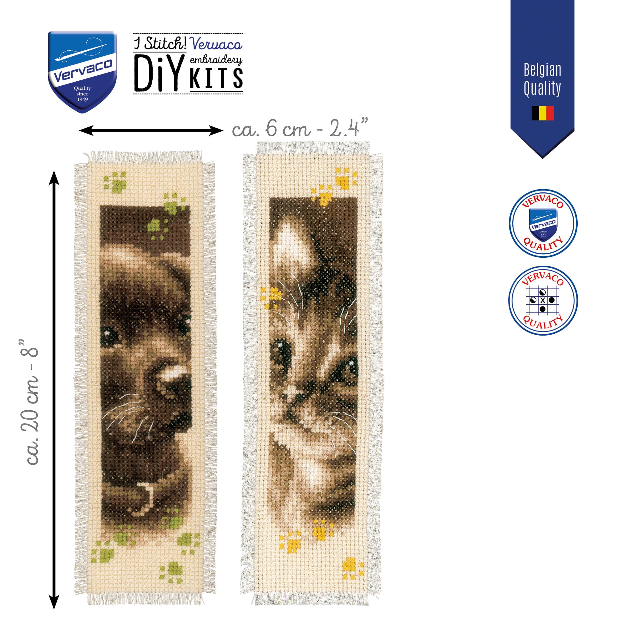 De Point De Croix Compté Marque-Page DIY TOUR