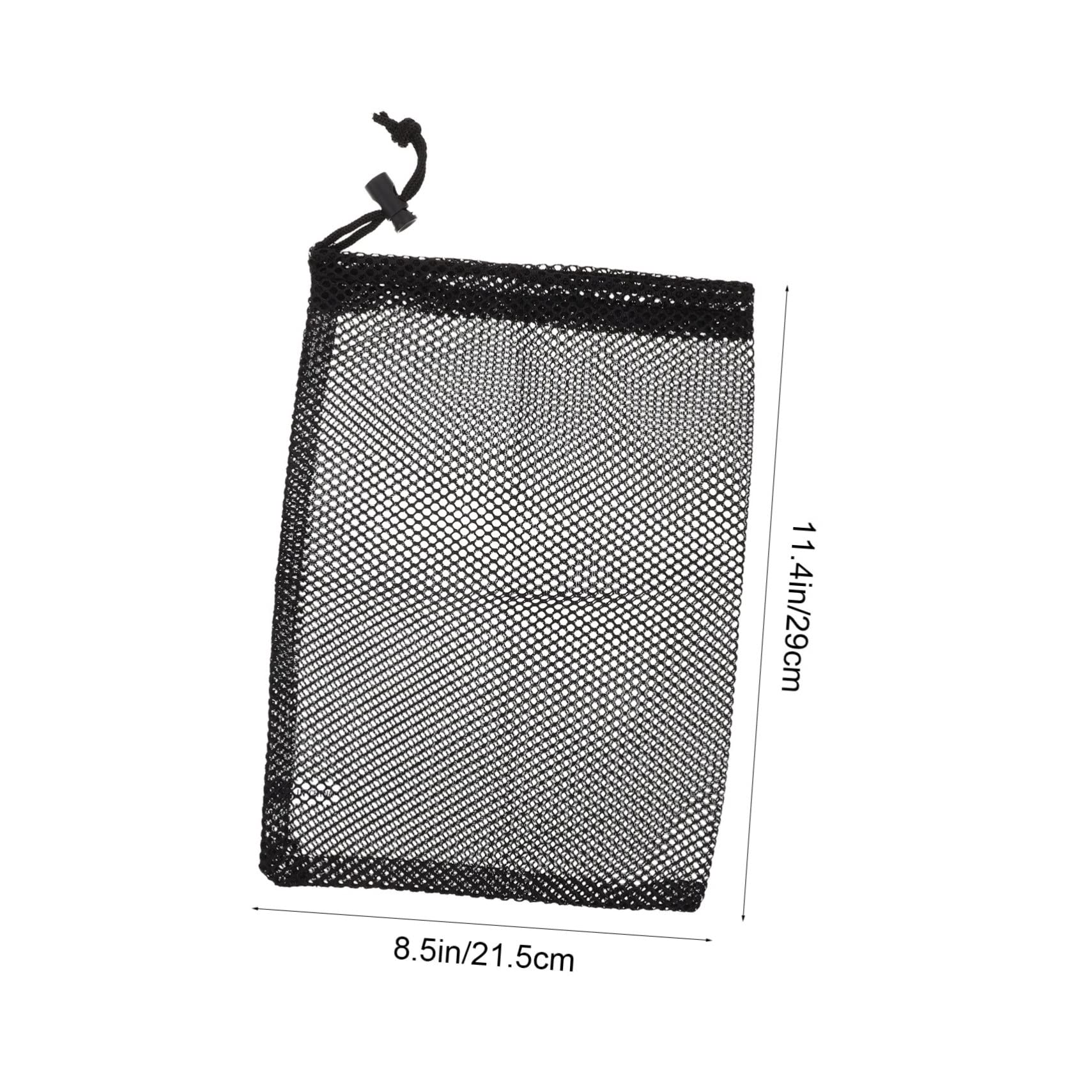 Toddmomy Golf Net Bag 2pcs Mesh Pouch Ball Bags Baseball Storage Multi-function Ball Organizer