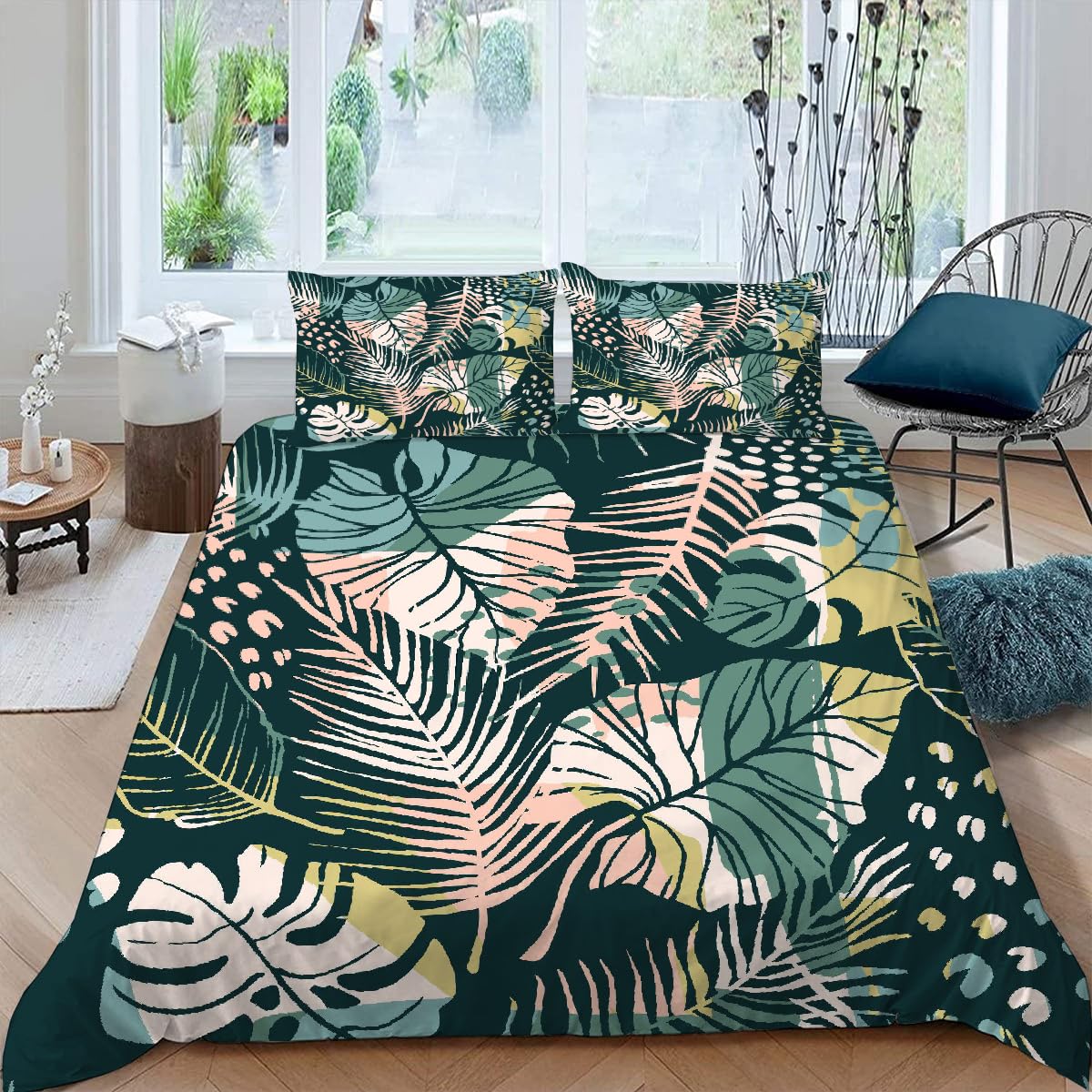Housse de couette 240x260cm avec fermeture éclair pour changer vos draps sans effort