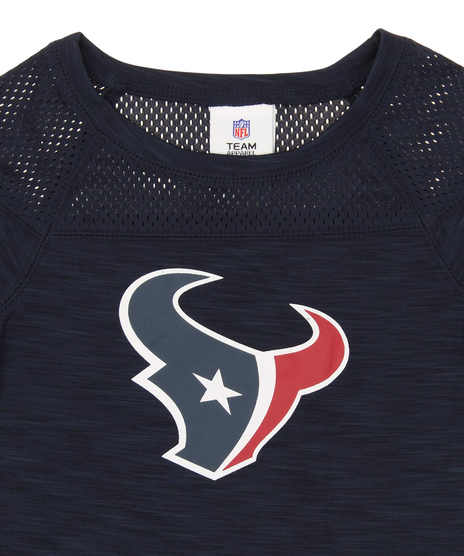 Outerstuff NFL Big Girls Youth Streaky Performance Sweatshirt Top, Houston Texans, Large 10-12