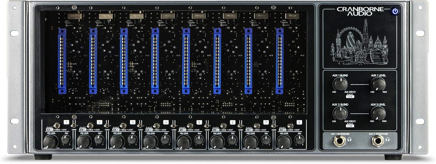 Cranborne Audio 500ADAT 8-slot 500 Series Chassis with ADAT I/O