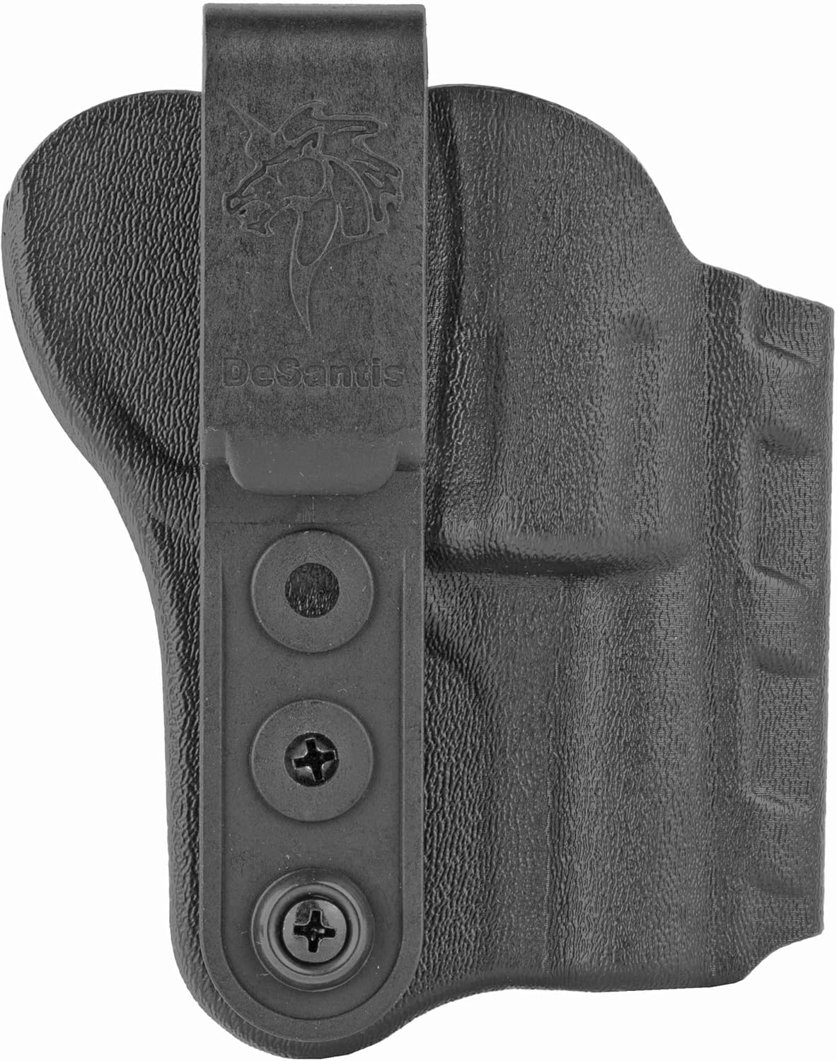 DeSantis Gunhide Gunhide, 137, Slim-Tuk, Inside The Pants Holster, Fits Rufer LCR, LCRx with 1 7/8" Barrel, Black Kydex, One Size (137KJN3Z0)