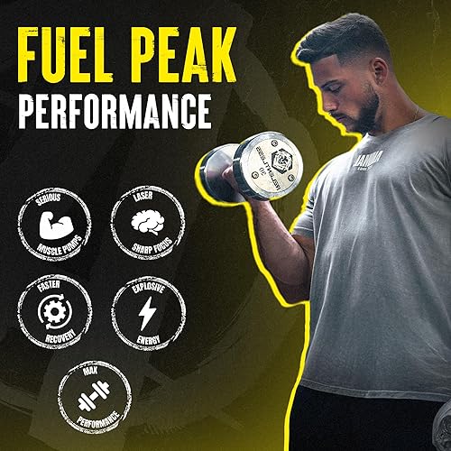 Miniatura 3 de Animal Pump NS - Polvo de preentrenamiento sin estimulantes para hombres y mujeres, preentrenamiento sin cafeína para energía, concentración y