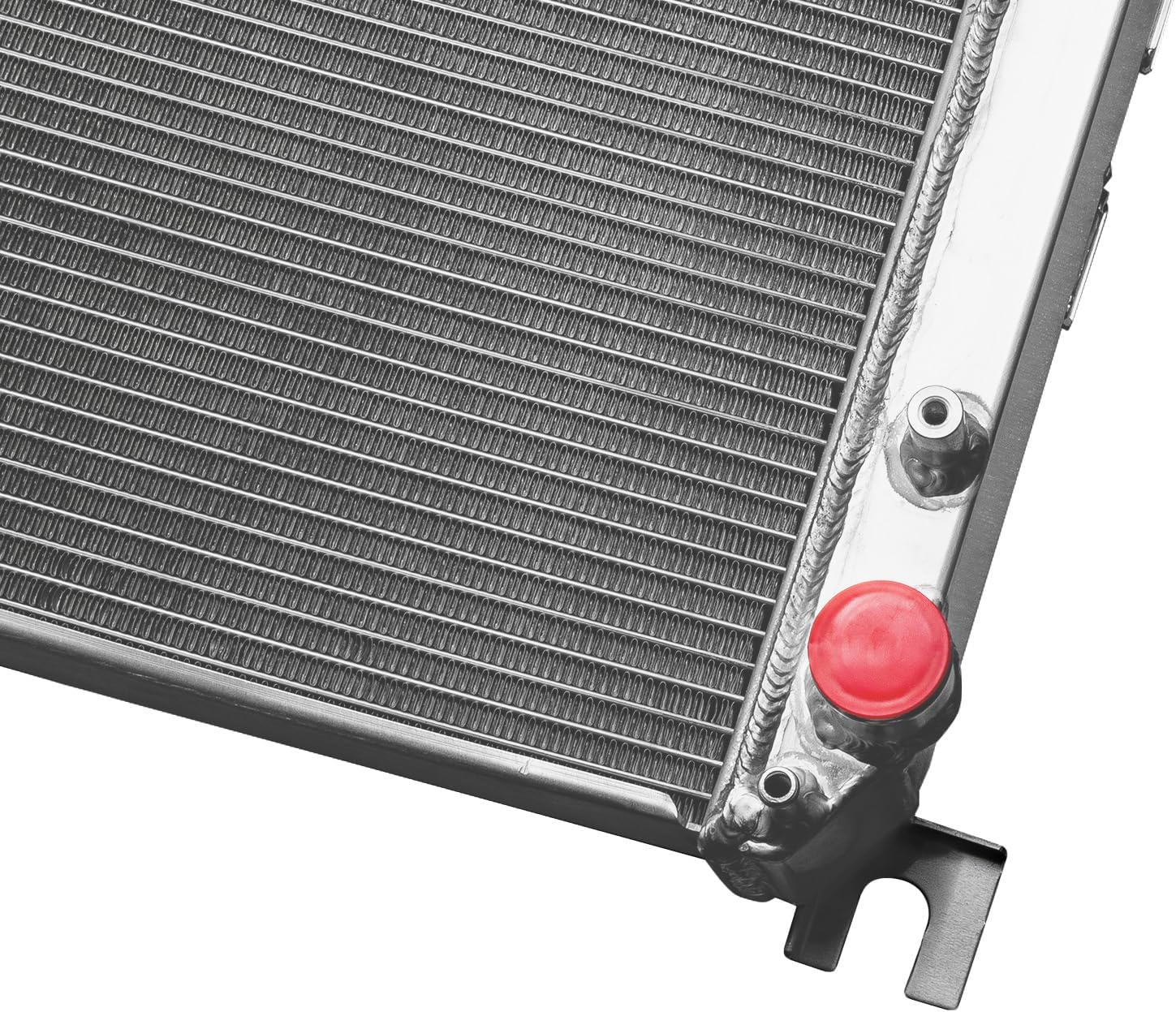 4 Row Core Aluminum Radiator For 2002 2003 2004 Dodge Ram 1500 3.7L Ram 2500 3500 5.7L Radiador Automotive Replacement Radiators Shroud Fan