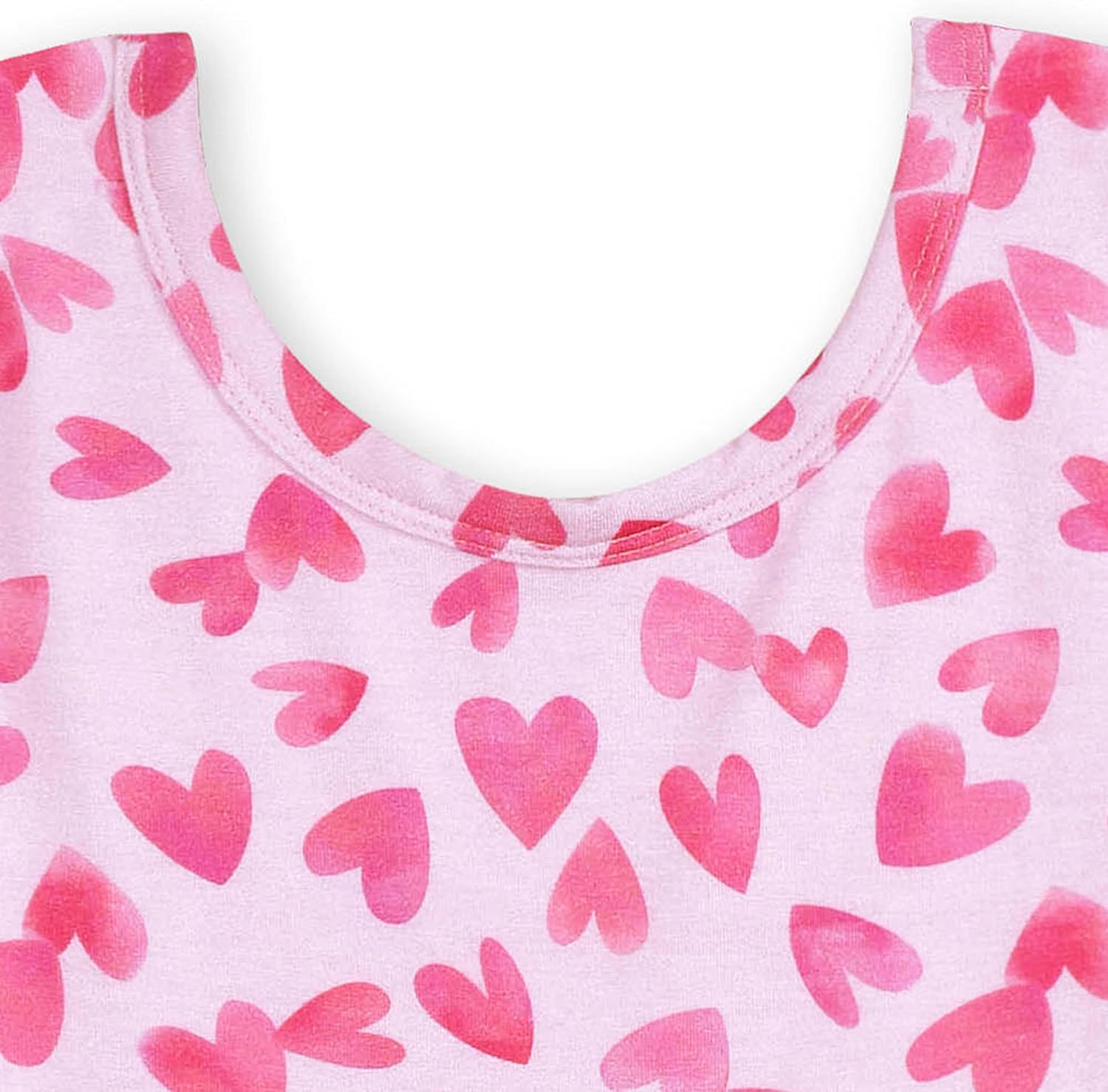 Gerber Baby Girls' Toddler Buttery Soft Short Sleeve Twirl Dress with Viscose Made from Eucalyptus - Image 3