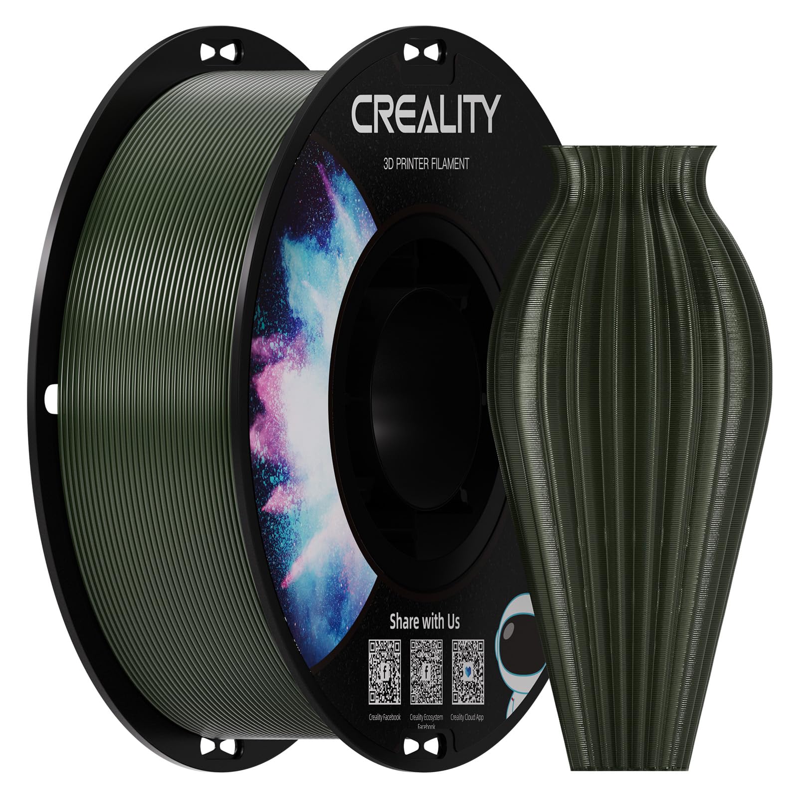 Creality PETG Filament - 2kg Black & White Pack -15