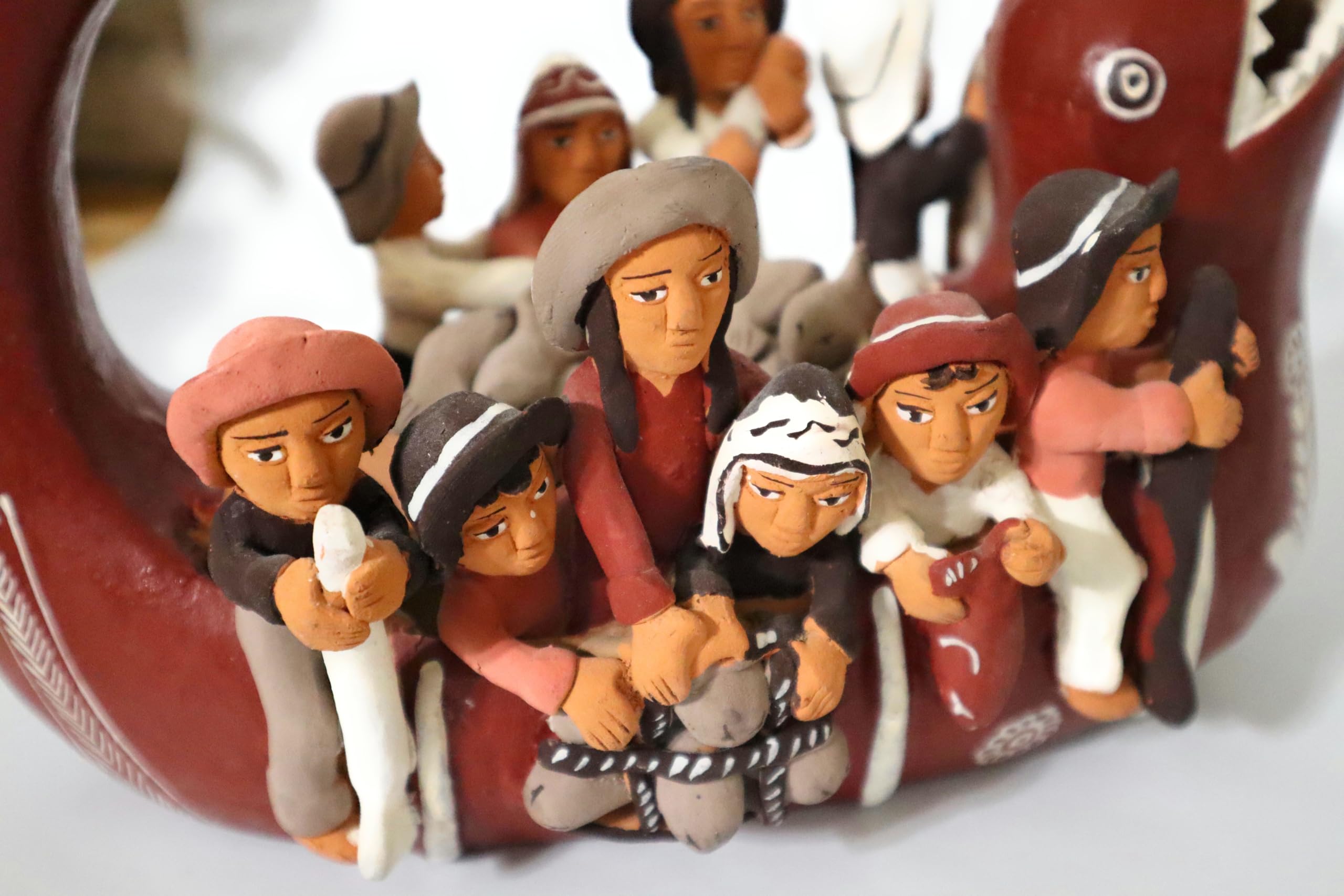 Amazon.com: Generic Andean Fishermen in Boat Peruvian Quinua