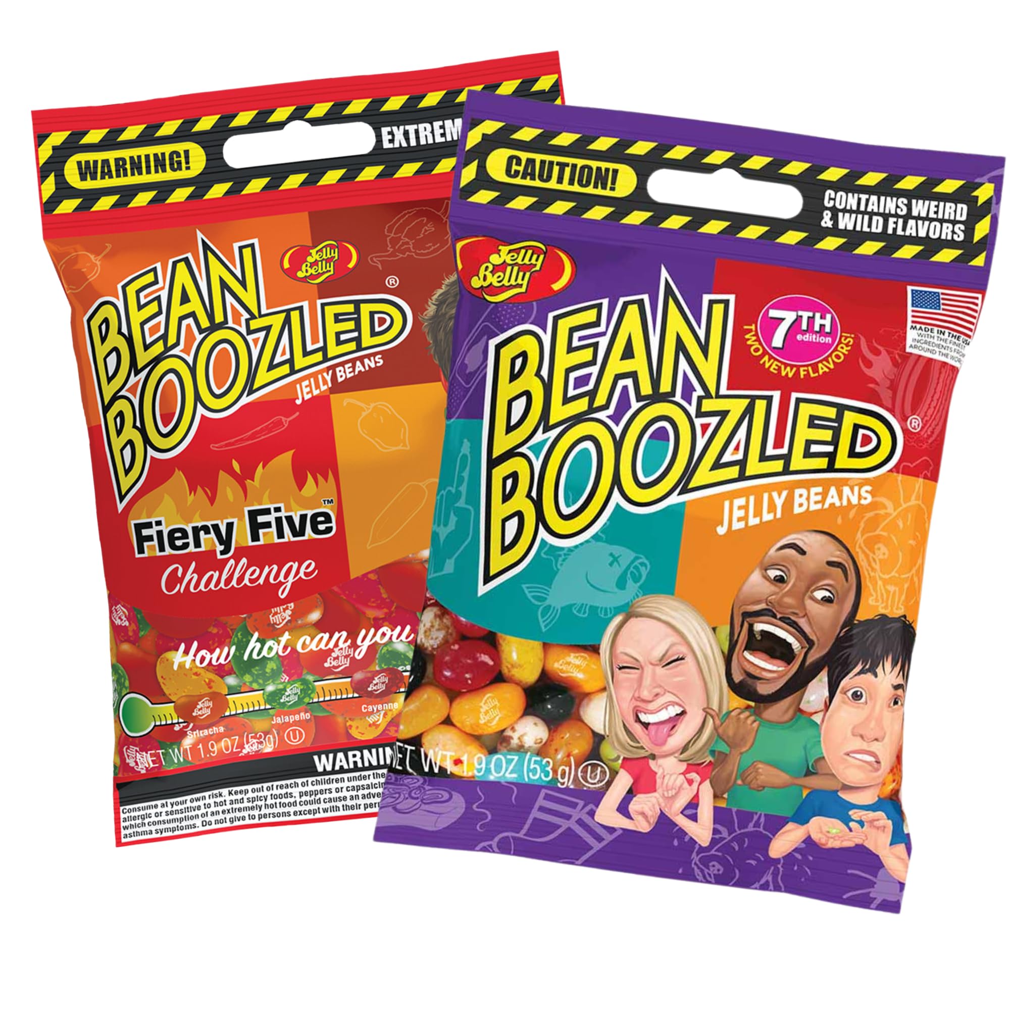 Amazon.com: Sweetzo - Bean Boozled - Fiery Five 7th Edition