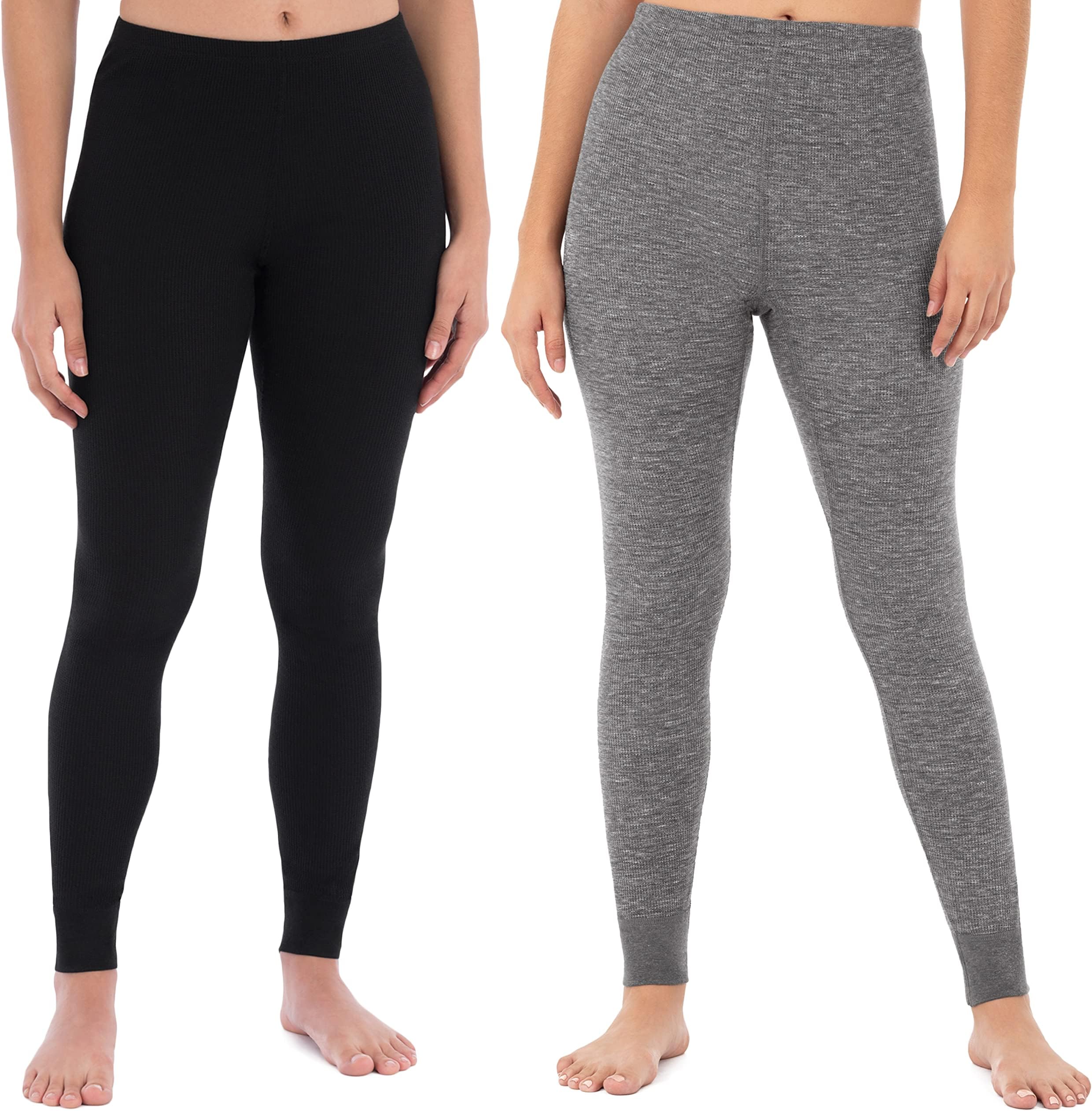Fruit of the Loom Women's Micro Waffle Thermal Bottom