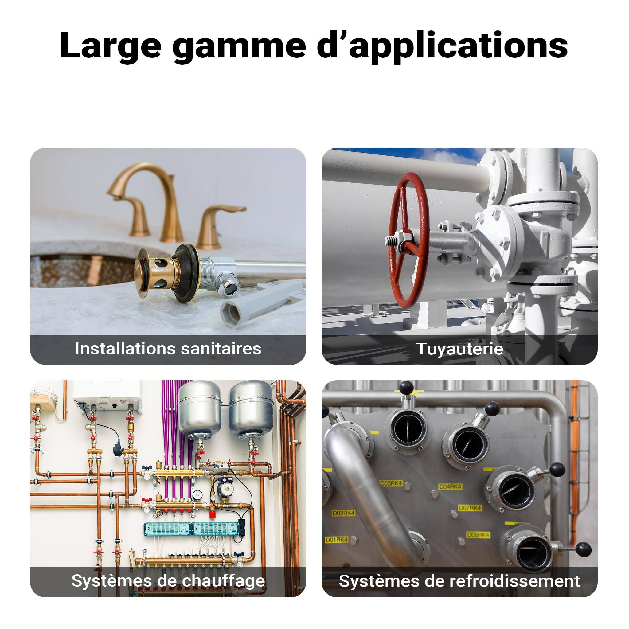 Pompe de remplissage pour Installation Sanitaire Solaire Chauffage Pression d’épreuve de 25 bars