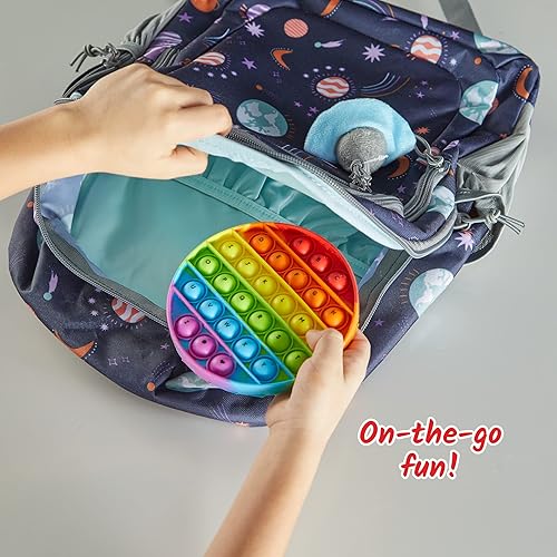 Miniatura 6 de hand2mind Juguete sensorial de burbujas del alfabeto juguete para la ansiedad práctica de letras para preescolares aprendizaje del alfabeto para