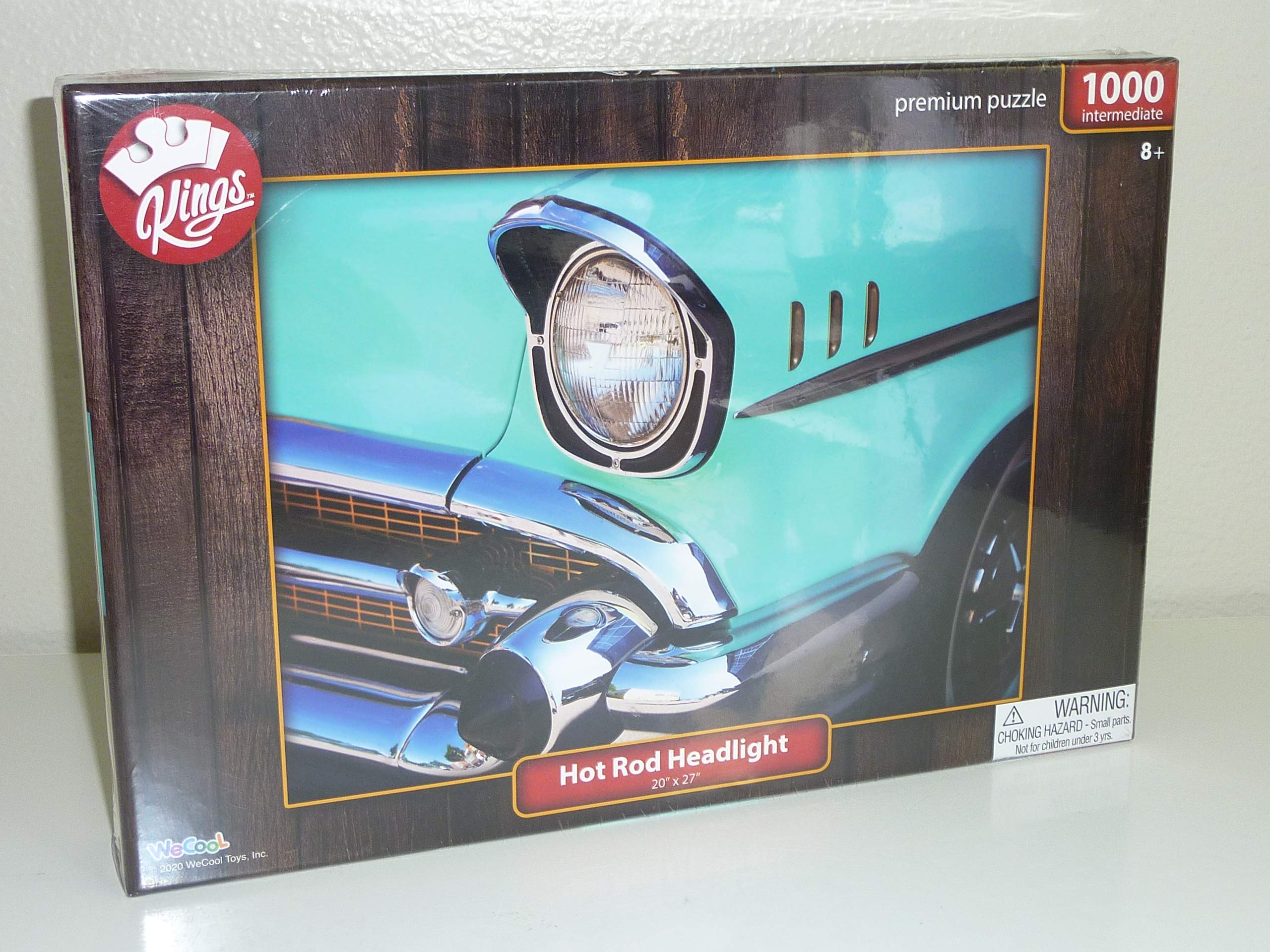 Hot Rod Headlight 1000 Pcs. Intermediate Premium Puzzle 20x27