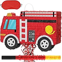 Vista 105 de Piñata plegable de unicornio, suministros para fiesta de cumpleaños, piñata extensible con bate y flecos, decoración de fiesta temática, piñatas