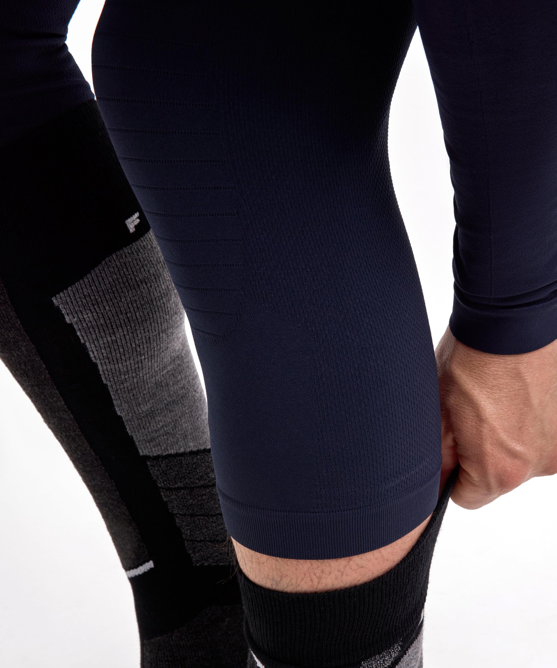 FALKE Herren Maximum Warm Trend 3/4 Funktionsunterhose lang atmungsaktives schnelltrocknendes Funktionsmaterial kalte bis sehr kalte Temperaturen Funktionsunterwäsche 1 Stück