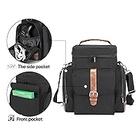 Vista 3 de LoDrid Game Console Carrying Case Compatible with Xbox Series X, Storage Travel Case with Multiple Pockets for Controllers, Cables, Portable Hard