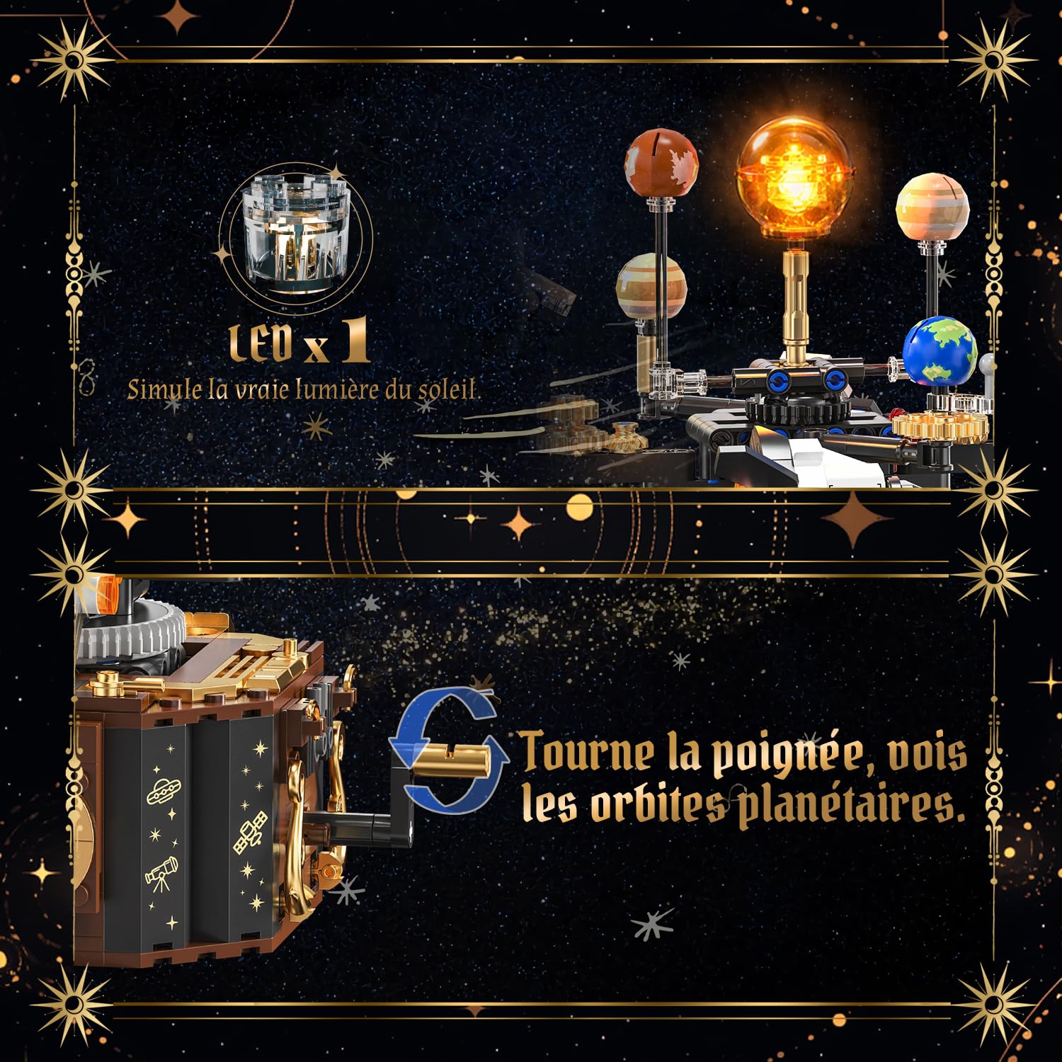 Technic Systeme Solaire Space Enfant 6 7 10 Ans, Système Solaire Espace