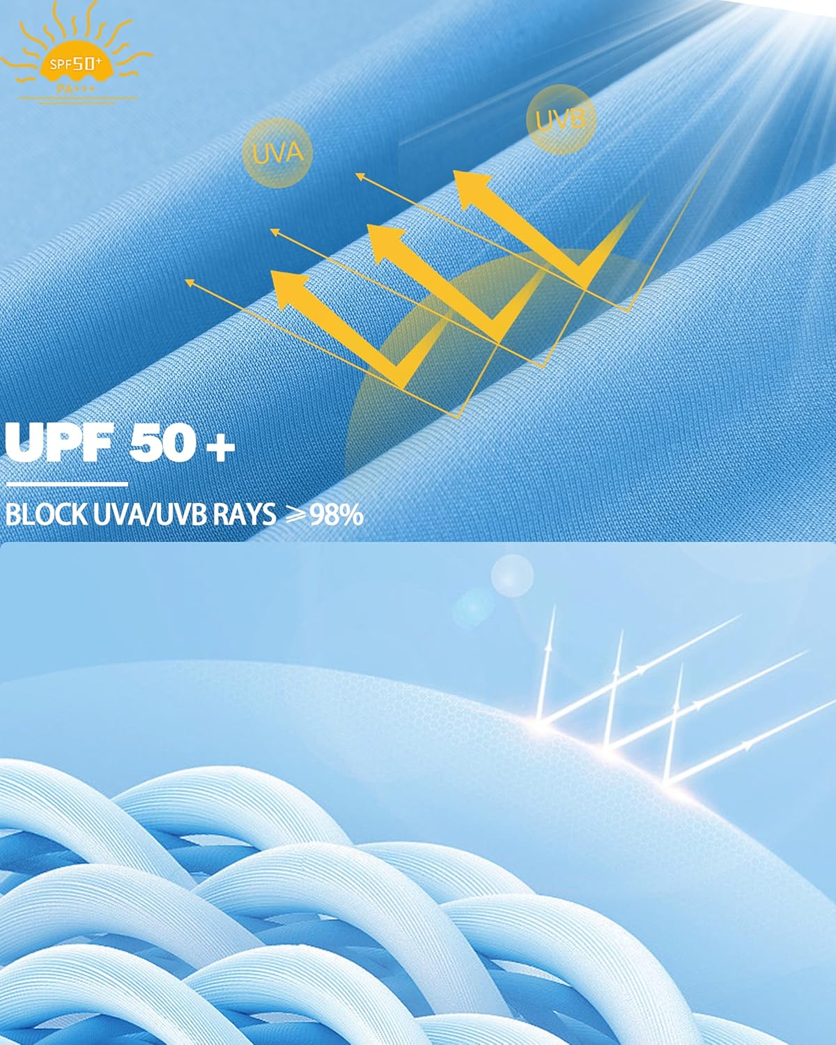 Roadbox Boys Rash Guard Short Sleeve Swim Shirt, UPF 50+ UV Water Shirts for Kids, Surf Fishing Sun Protection Rashguard - Image 4