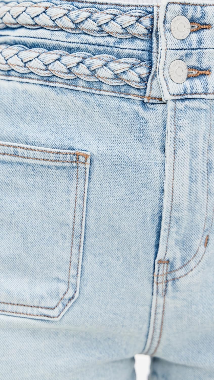 Veronica Beard Jean Women's Elijah Patch Pocket Shorts with Braids - Image 6