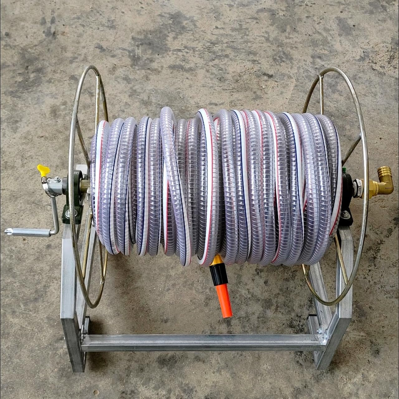 Manguera de succión de vacío de alambre de acero resistente de 3/4 pulgadas de diámetro interior x 1 pulgada OD, PVC de alta presión, resistente a los rayos UV, tubo de vinilo flexible