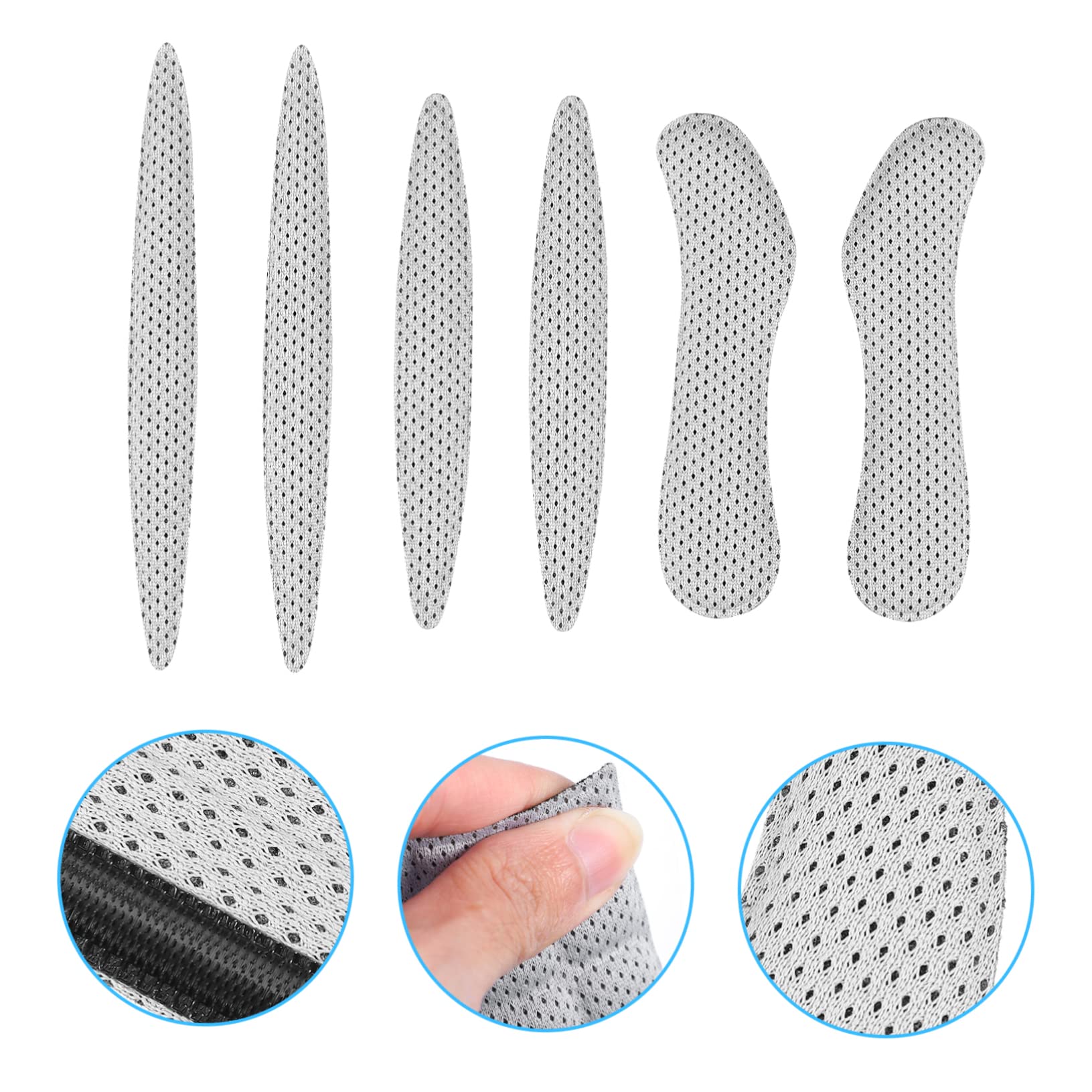 Alipis Cycling Helmet Net Helmet Pad Set Comfortable Breathable Lining for Riding