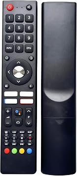 Remote Control for Syinix 32A1S 43A1S 50A1S 55A1S 58A1S 65F1S 75F1S Android Smart LED TV