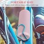 SOWO Outdoor Wireless Portable Bluetooth Speaker, IPX7 Waterproof Speaker | 25W Loud Sound, TWS Pairing, Built-in Mic, 16H Playtime with Lights for Pool, Beach, Gift - Pink