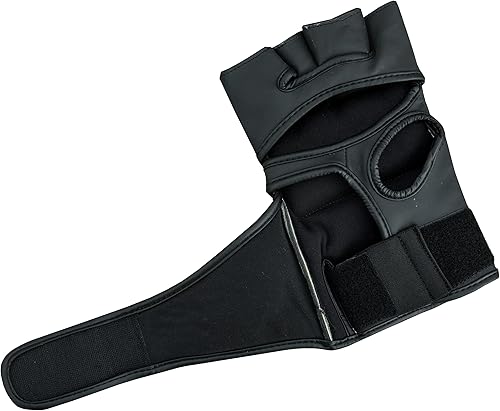 Miniatura 11 de Guantes PFG Ultimate Series MMA - MMA Boxeo Muay Thai Training & Fight Verde oliva,Todo negro,https://www.amazon.com/dp/undefined