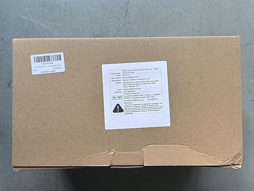 Miniatura 8 de XINGYAN Chinoiserie - Juego de 2 tarros de jengibre, porcelana china azul y blanca, tarro de almacenamiento decorativo para el hogar con tapa (juego