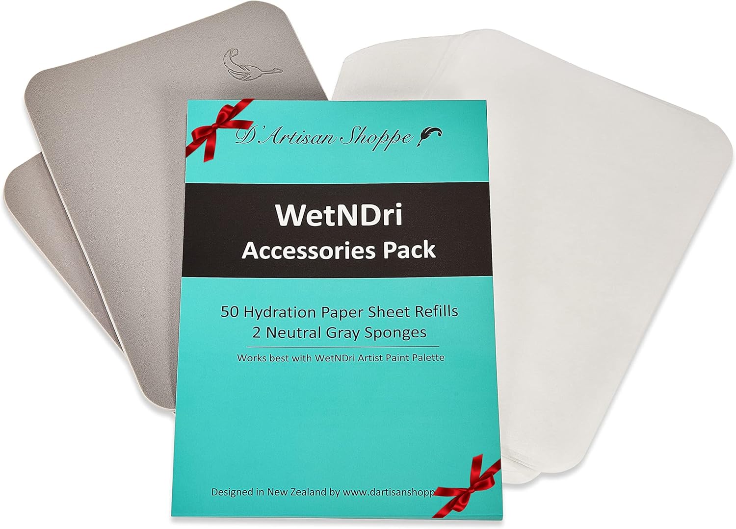 WetNDri Palette Paper for Acrylic Paint. 50 Disposable