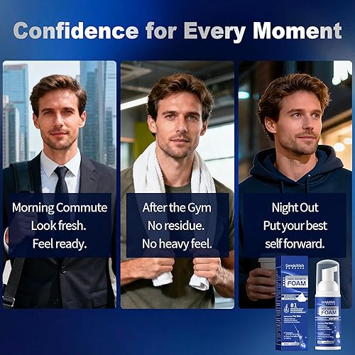 Miniatura 8 de Espuma de crecimiento del cabello de minoxidil al 5 % para hombres adecuada para adelgazamiento del cabello y pérdida de cabello al crecimiento del