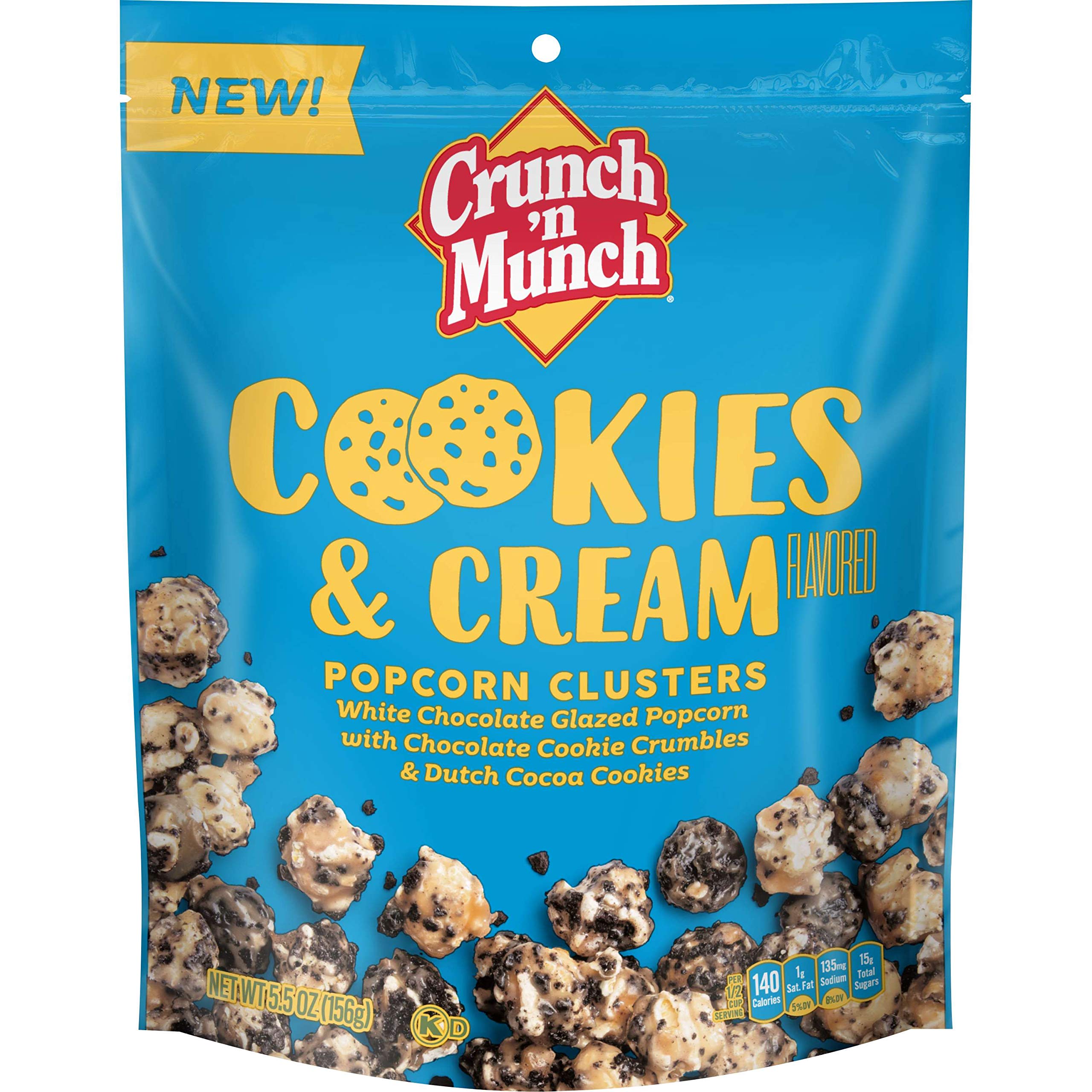 Crunch 'n Munch Sweet Creations Cookies N Cream 5.5 Oz, 3 Ct