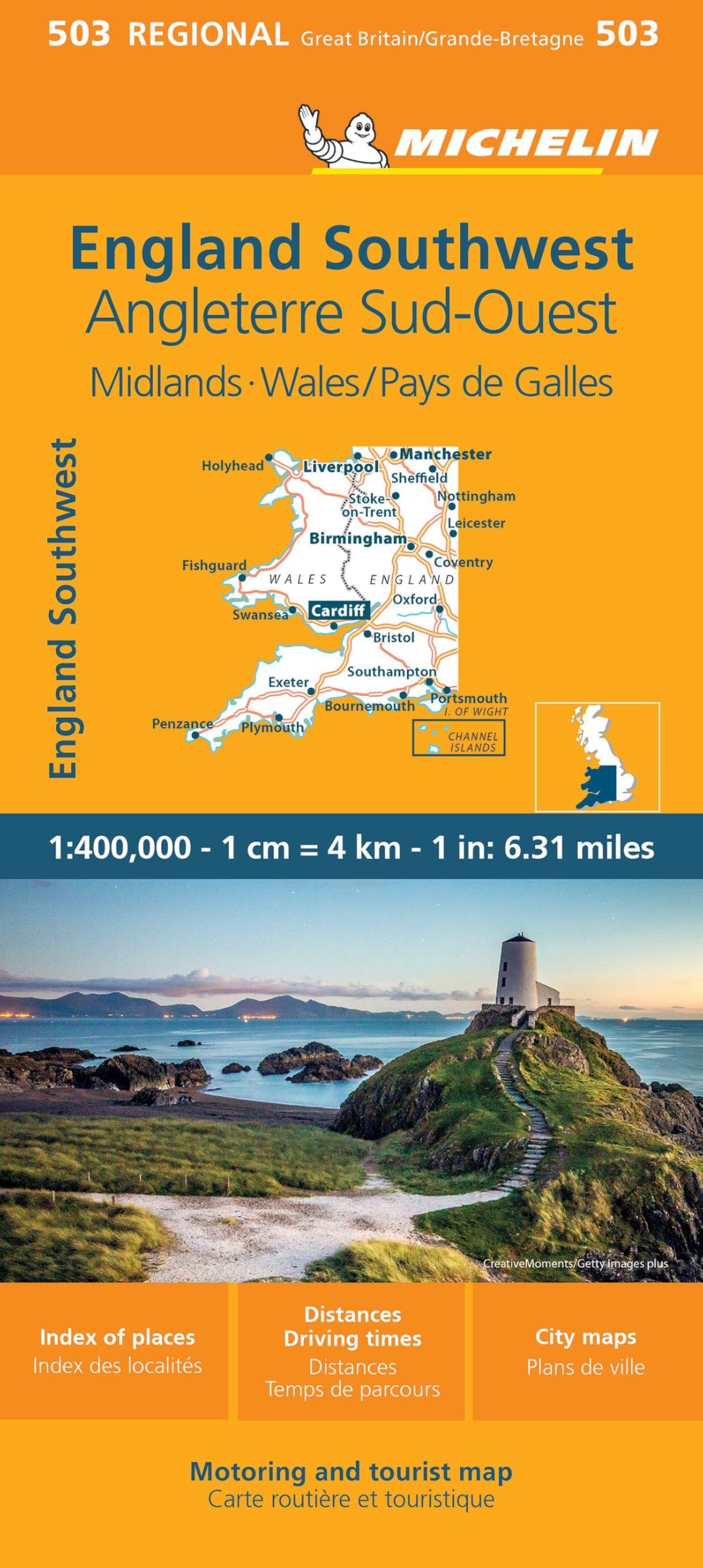 Wales - Michelin Regional Map 503: Map (Maps/Regional Michelin)