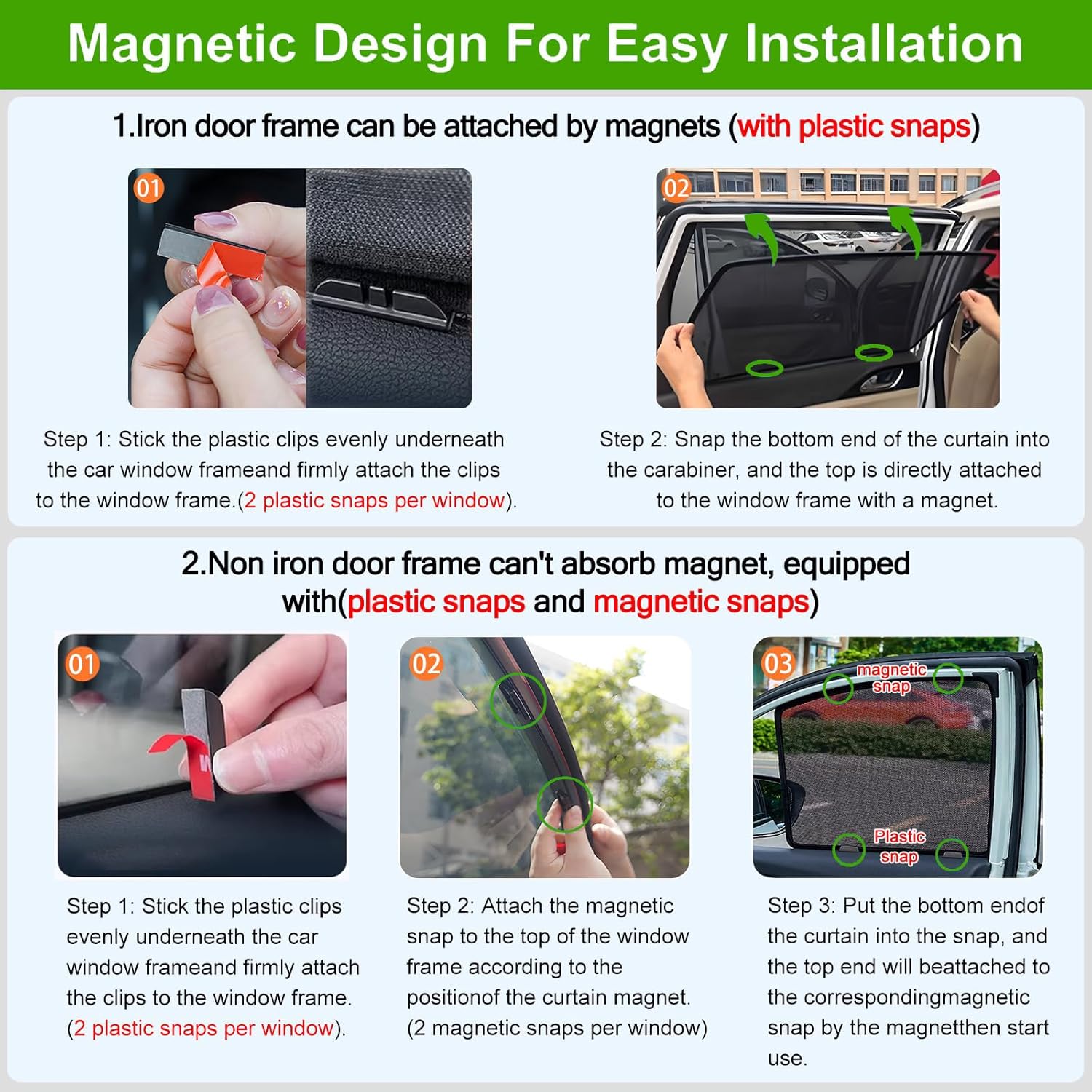 Car Side Window Sun Shades Fit for Kia K3 MK1 2019-2026,Breathable Mesh Car Curtains Protection Heat and UV & Privacy for Baby Sleeping Camping,2Pcs-Front Window